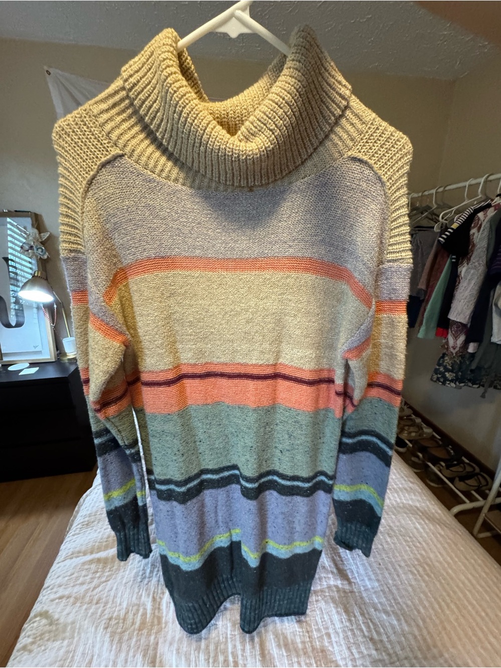 Daily Practice by Anthropologie Turtleneck Sweater Dress